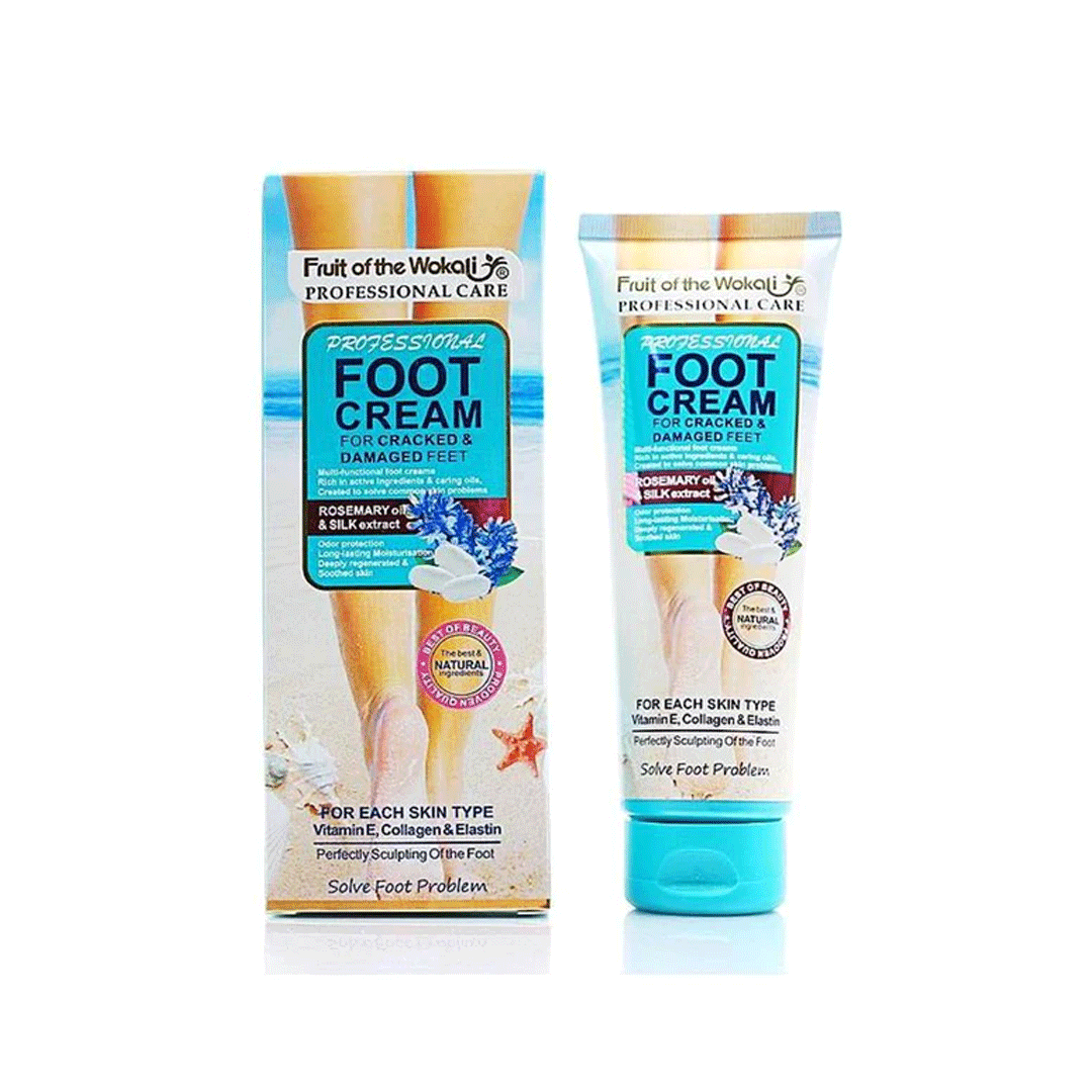 Wokali Cracked & Damaged Foot Cream 130ml