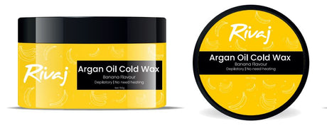 Rivaj Banana Argan Oil Cold Wax 200g